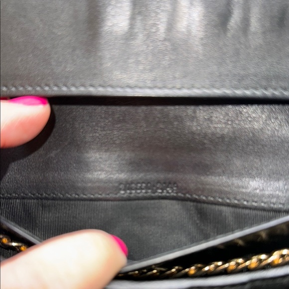 Gucci Sima Black and Gold Wallet with Heart Embellishment - Picture 13 of 13